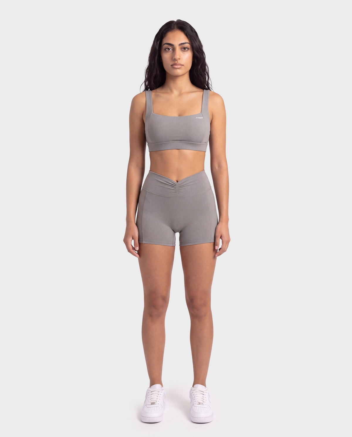 Invisible Push-up Short Set Grey