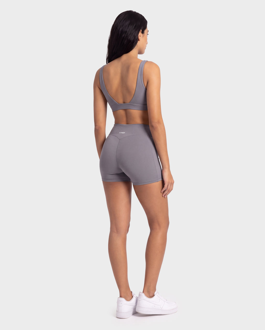 Invisible Push-up Short Set Grey