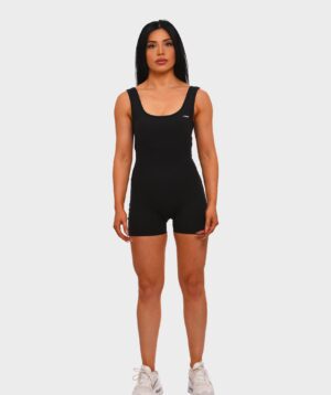 Push-up Jumpsuit Black Bomb