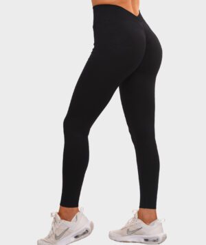 Push-up Leggings Black V v2