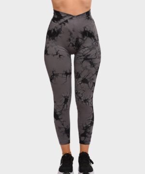 Push-up Leggings Grey Marble V