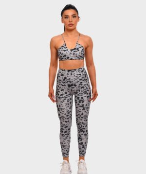 Push-up Set Grey Leopard