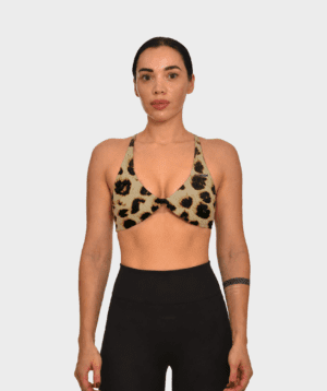 Sports Bra Leopard Run