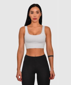 Sports Bra Light Grey Aurora