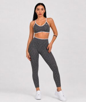 Push-up Set Dark Grey Leopard Spirit